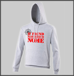 If Found Return Nome Hoodie